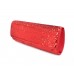 Evening Bag - Sequined Clutch w/Concealable Chain Strap - Red - BG-90955R